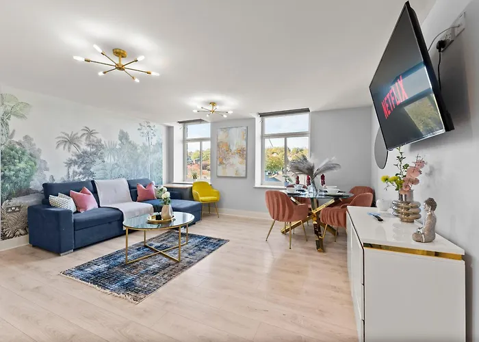 30 Percent Off! Stylish Apartment In Dewsbury -Close To Leeds
